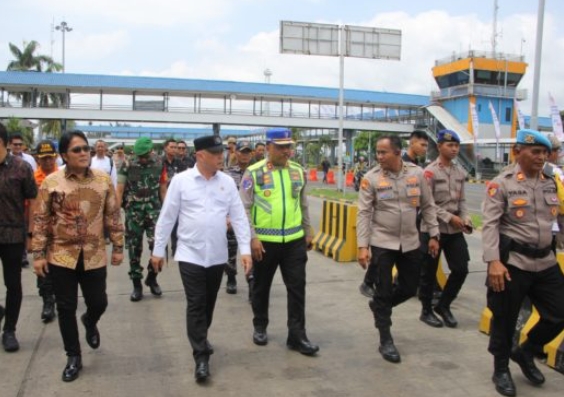 Kakorlantas Polri dan Menhub Cek Pelabuhan Gilimanuk