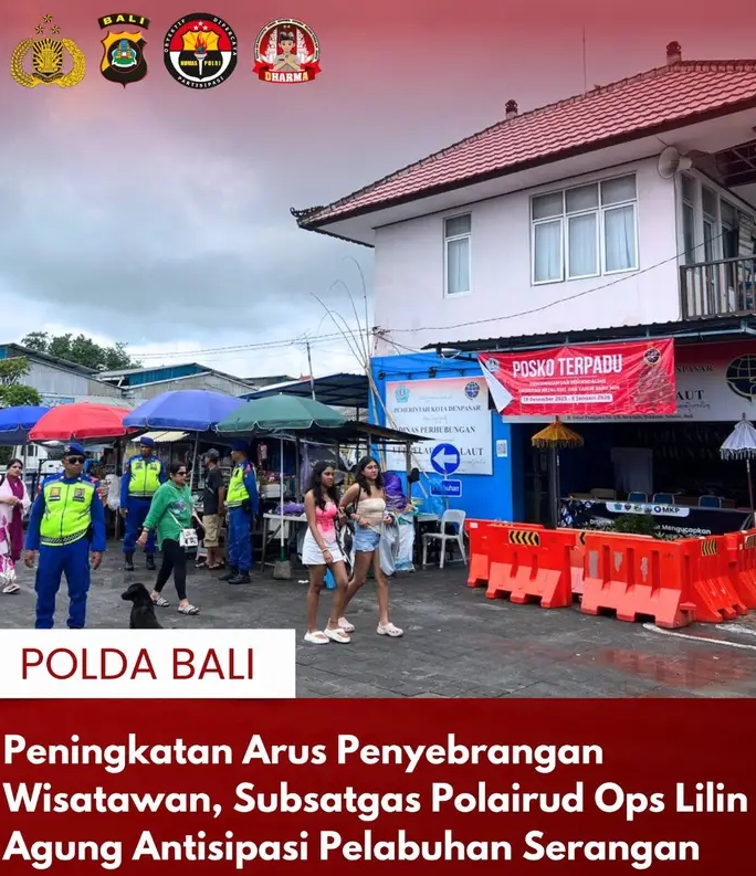 Libur Panjang,Subsatgas Polairud Ops Lilin Agung Antisipasi Pelabuhan Serangan