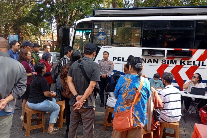 Satpas SIM Polresta Denpasar Perkuat Pelayanan, Utamakan Profesionalisme dan Kemudahan Masyarakat