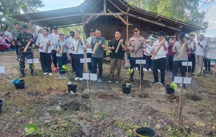 Semangat Gotong Royong Menguat, Pemkab Jembrana Canangkan BBGRM 2026 di Pesisir Melaya