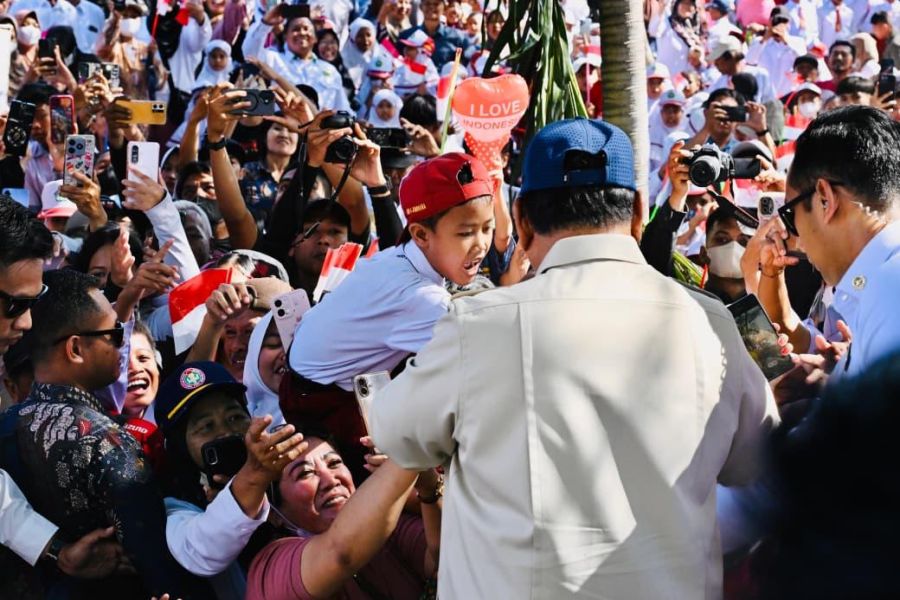 Semarak Sambut Presiden Prabowo di Jembrana, Bali